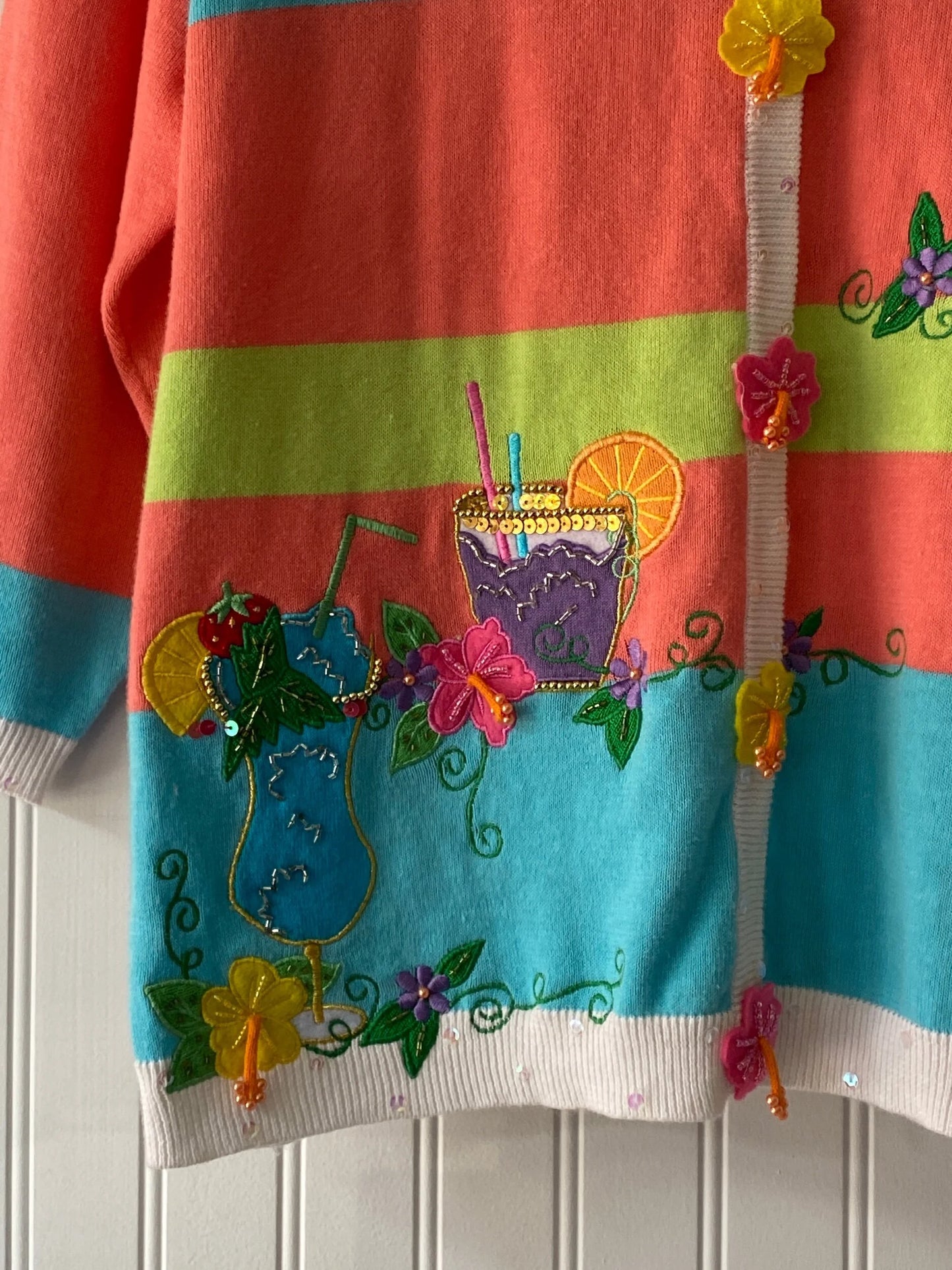 Summer Drinks Cardigan – Large