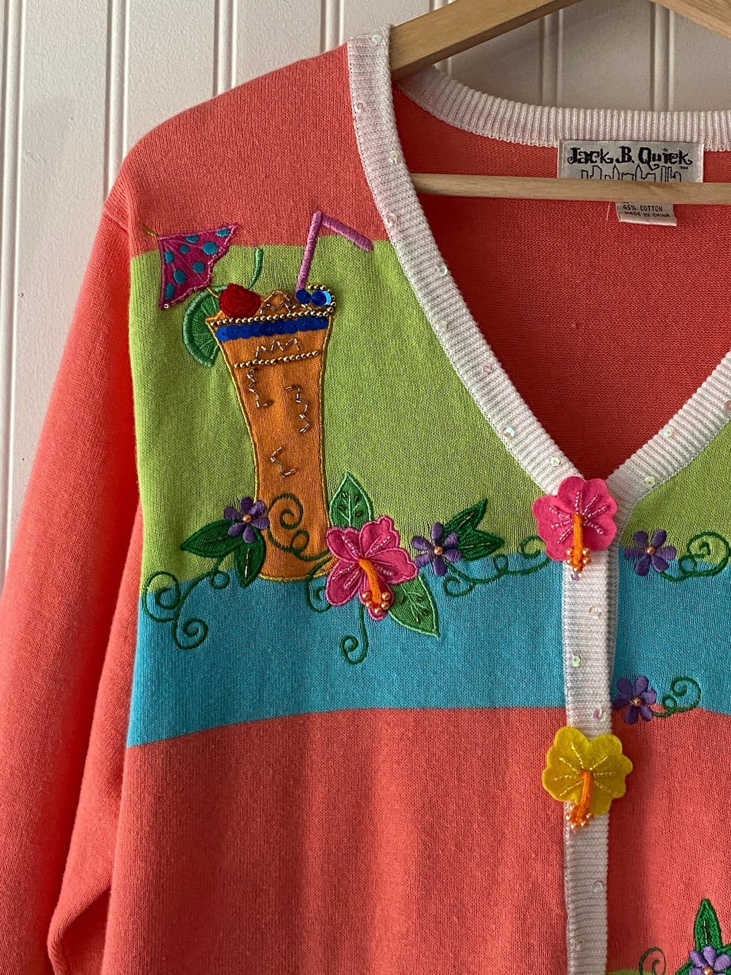 Summer Drinks Cardigan – Large