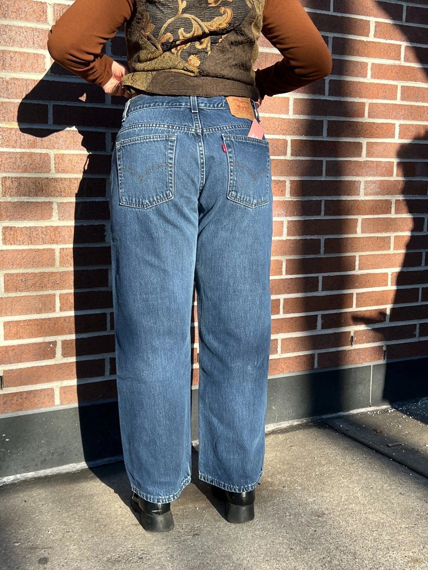 Levis Jeans 577s Lower Rise Loose Fit - W: 30/31"