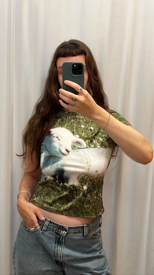 Lamb All Over Print - Made in USA