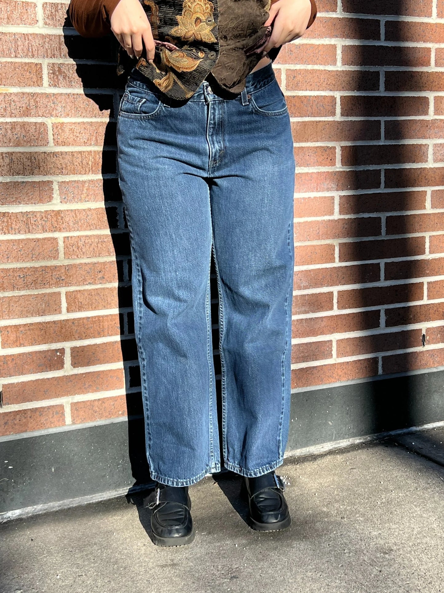 Levis Jeans 577s Lower Rise Loose Fit - W: 30/31"