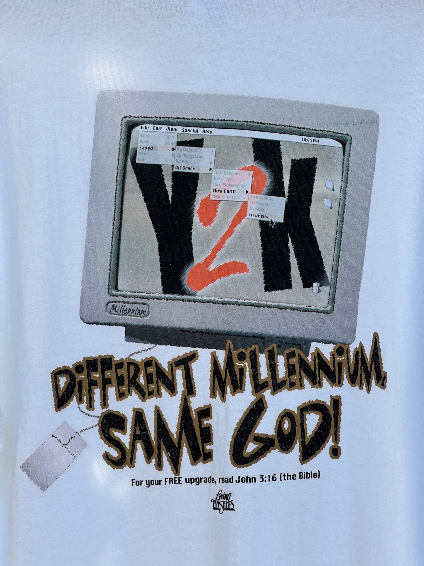 Y2K Nothing to Fear Millenium Tshirt