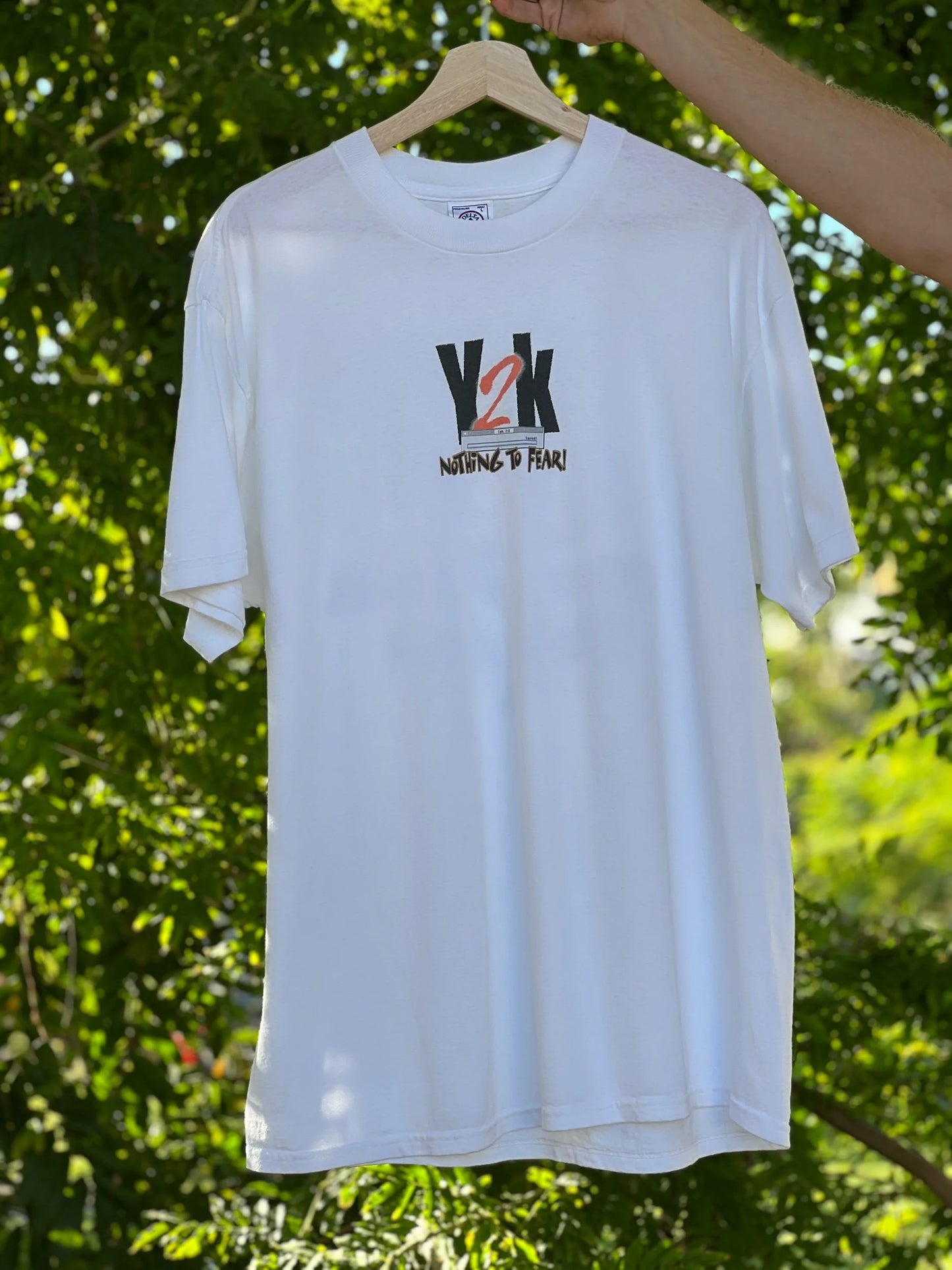 Y2K Nothing to Fear Millenium Tshirt