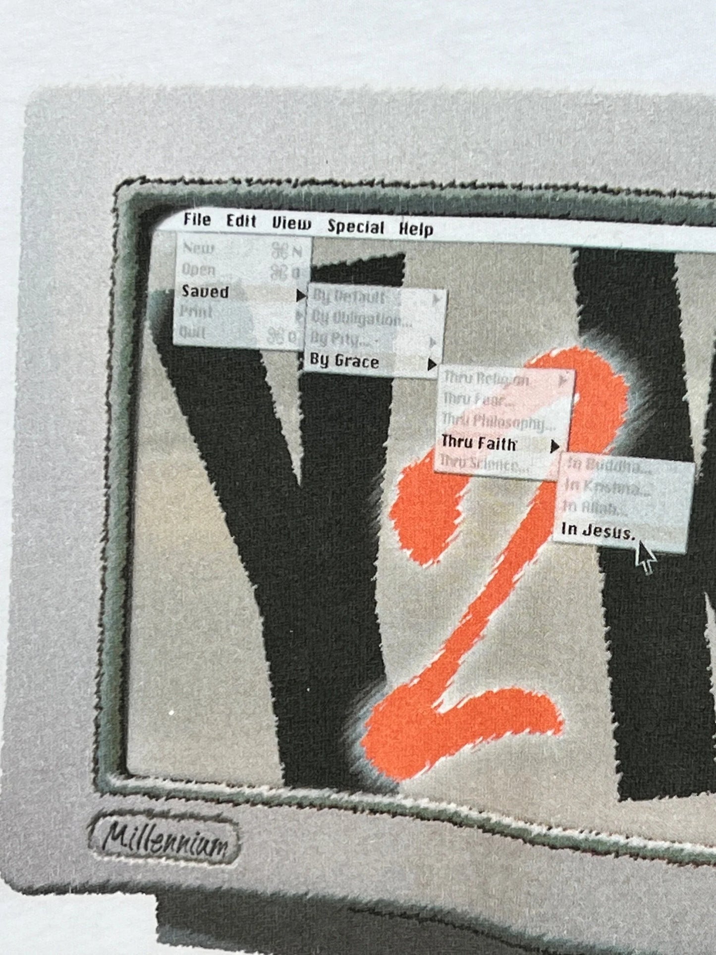 Y2K Nothing to Fear Millenium Tshirt