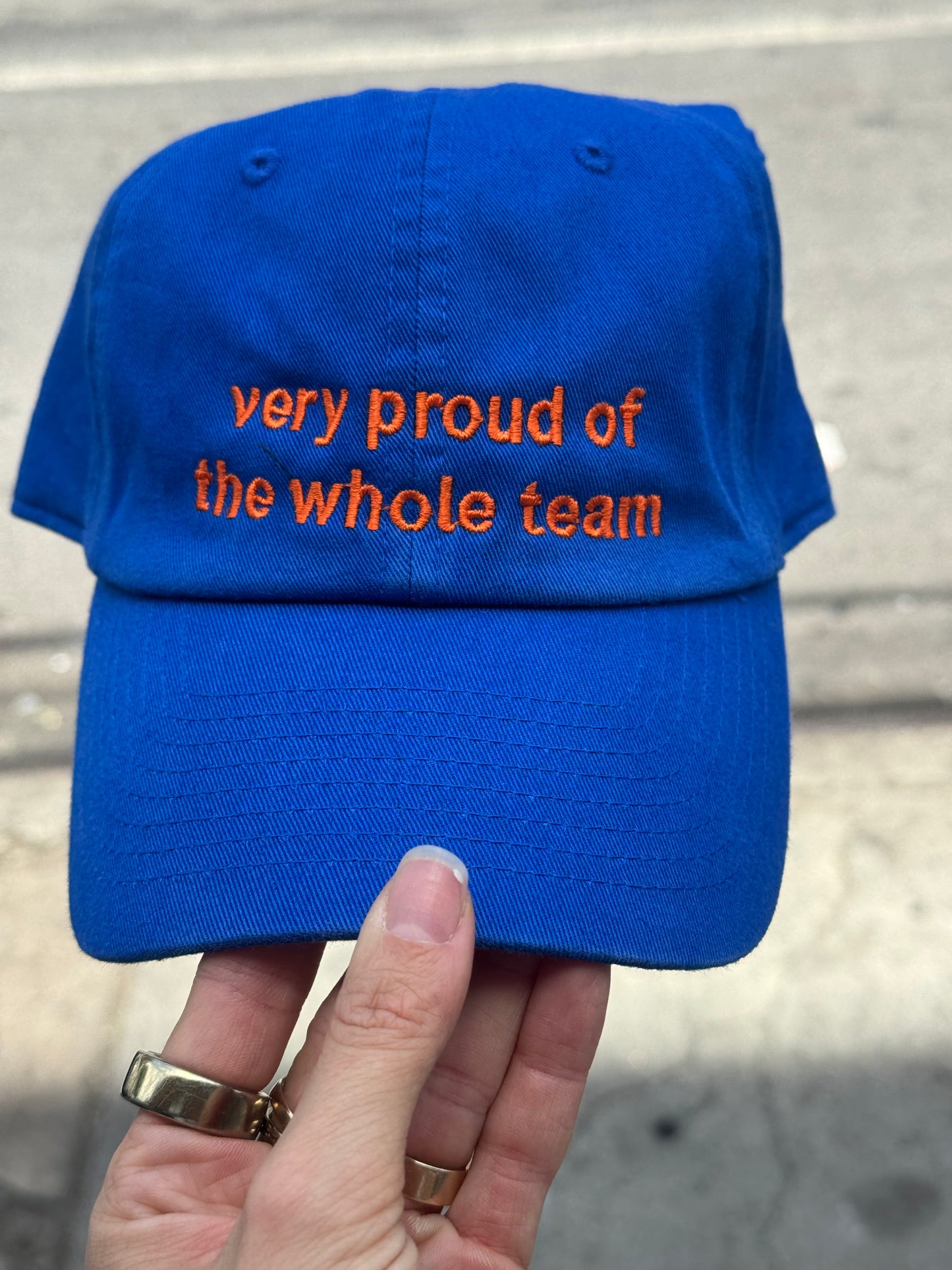 Very Proud of the Whole Team Hat