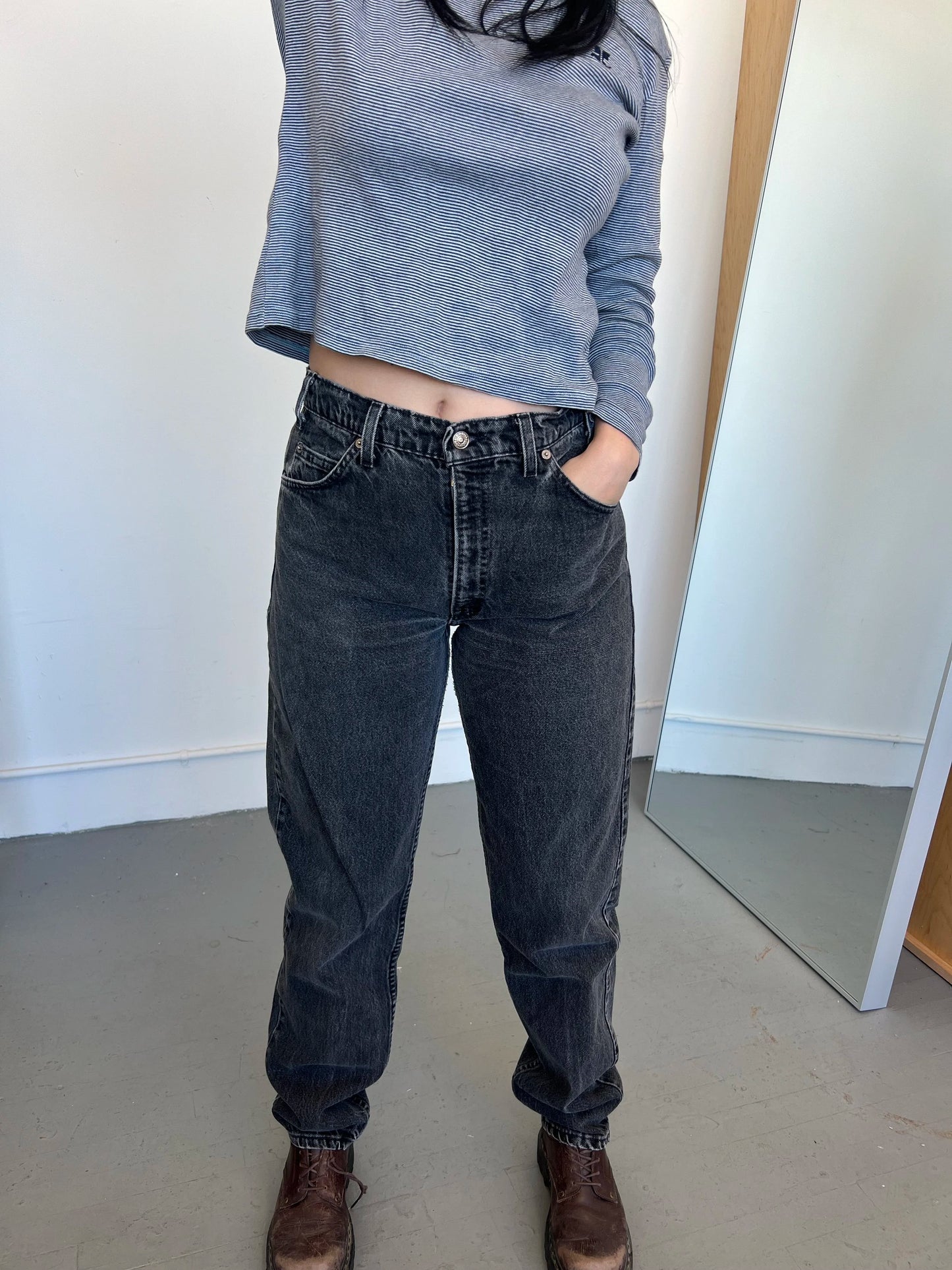 Levis 550 Orange Tab Jeans - W: 30"