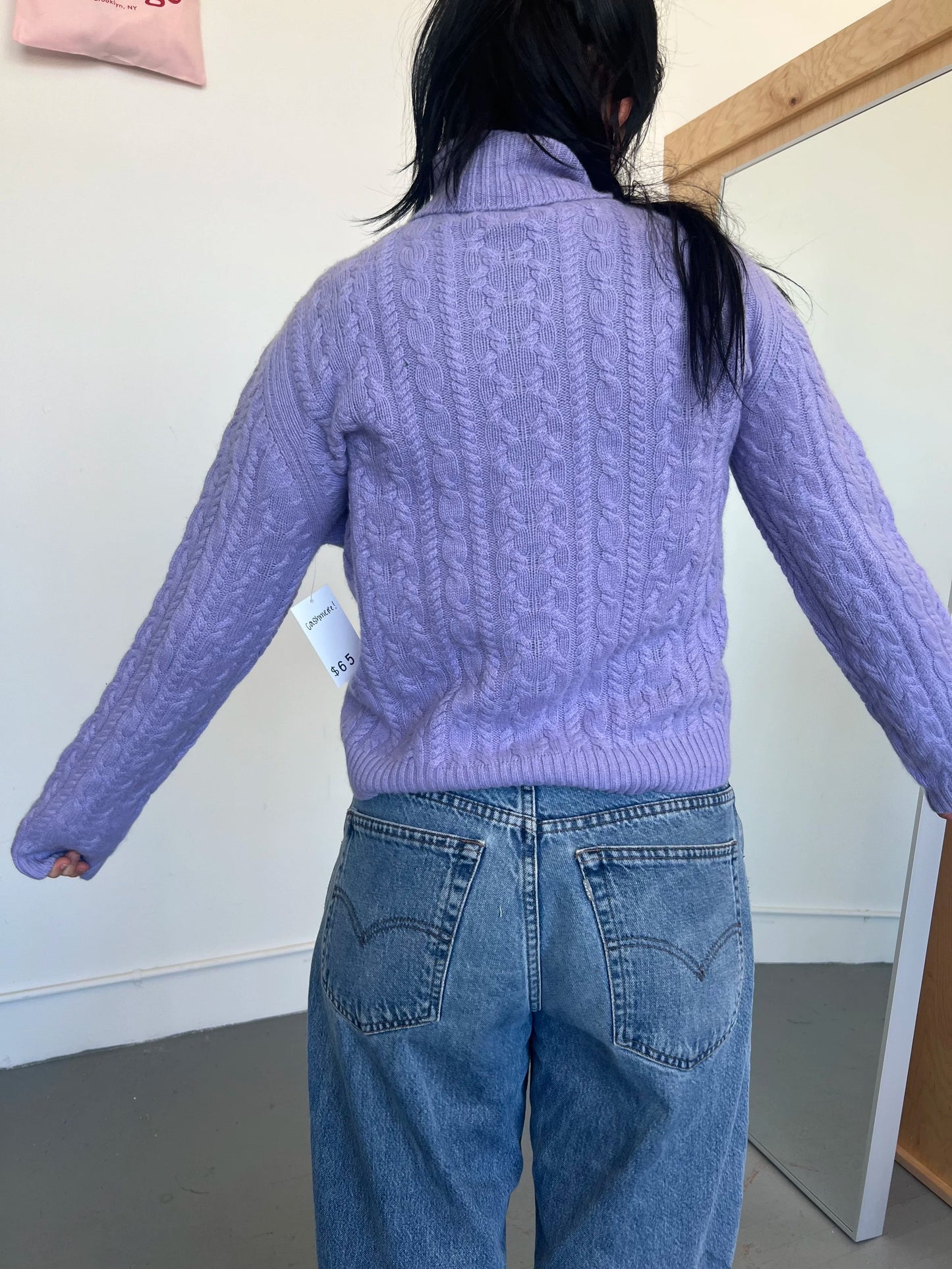 Lilac Cashmere Sweater