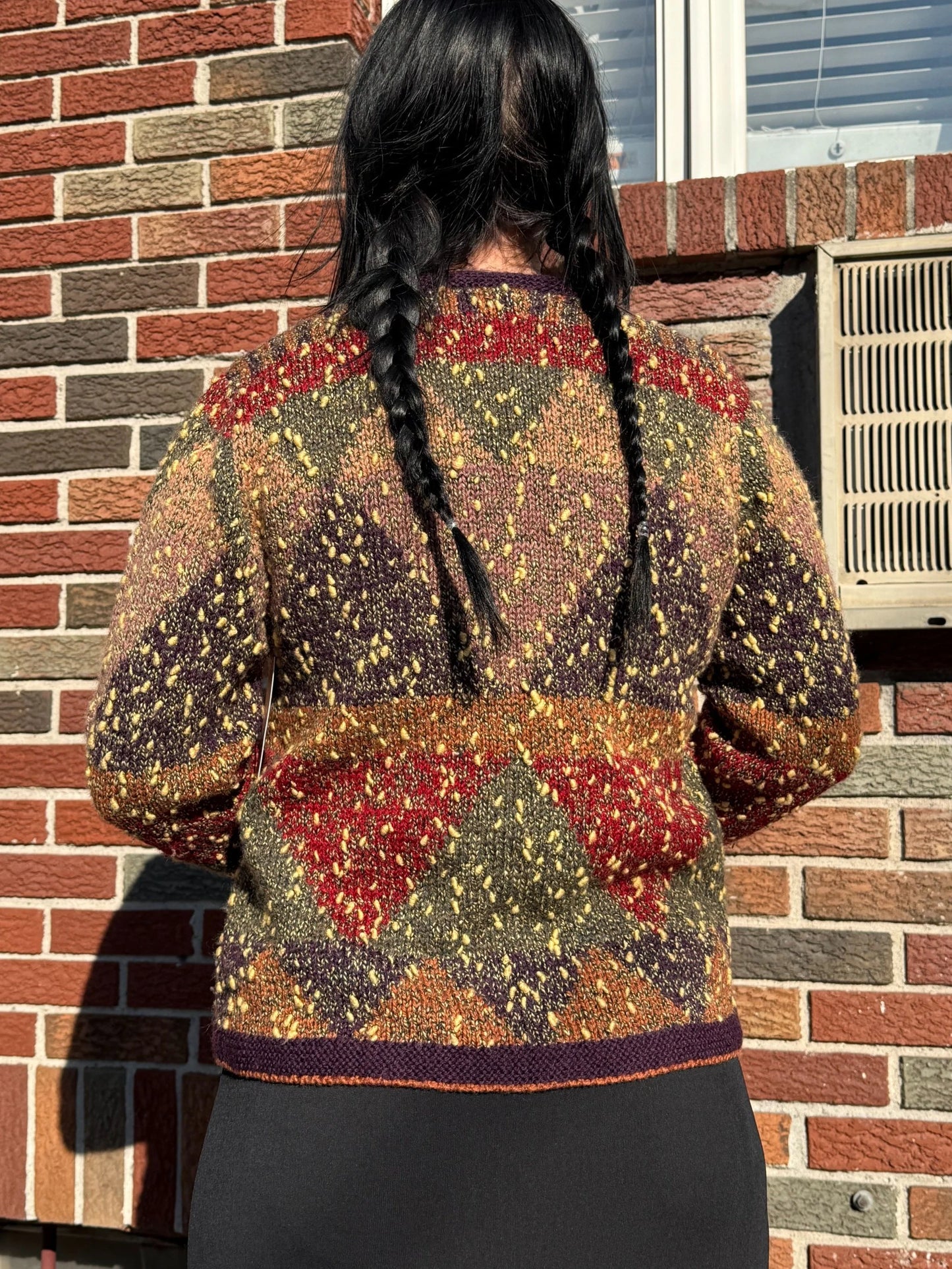 Colorful Wool Sweater
