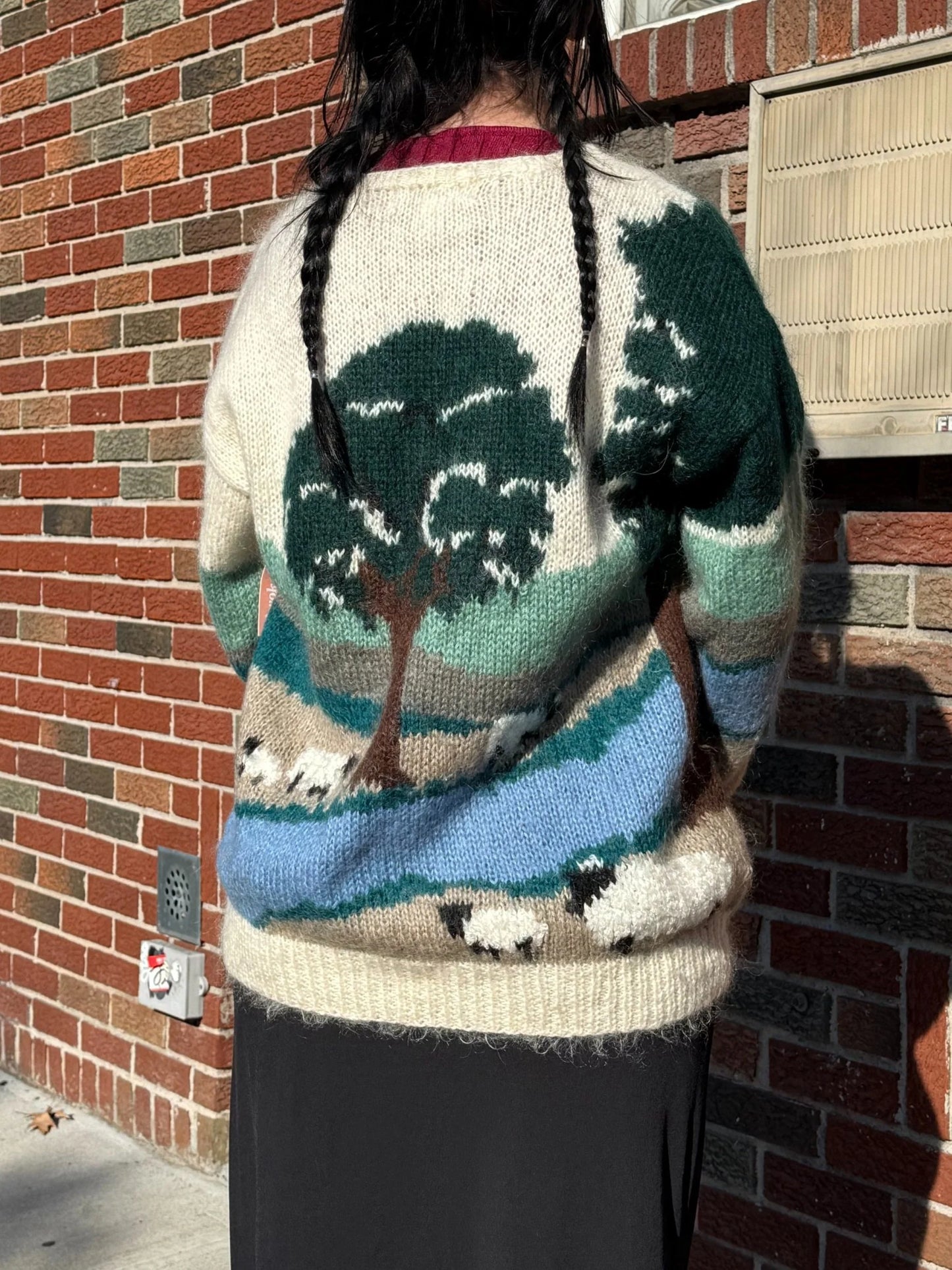 Sheep Landscape Sweater