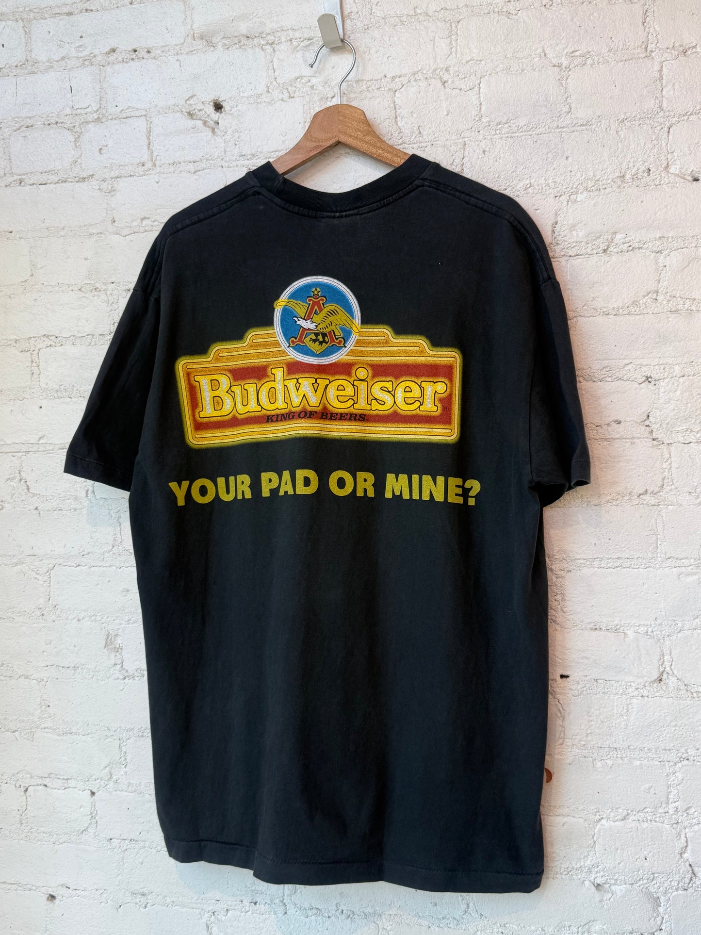 Budweiser Your Pad or Mine Reprint