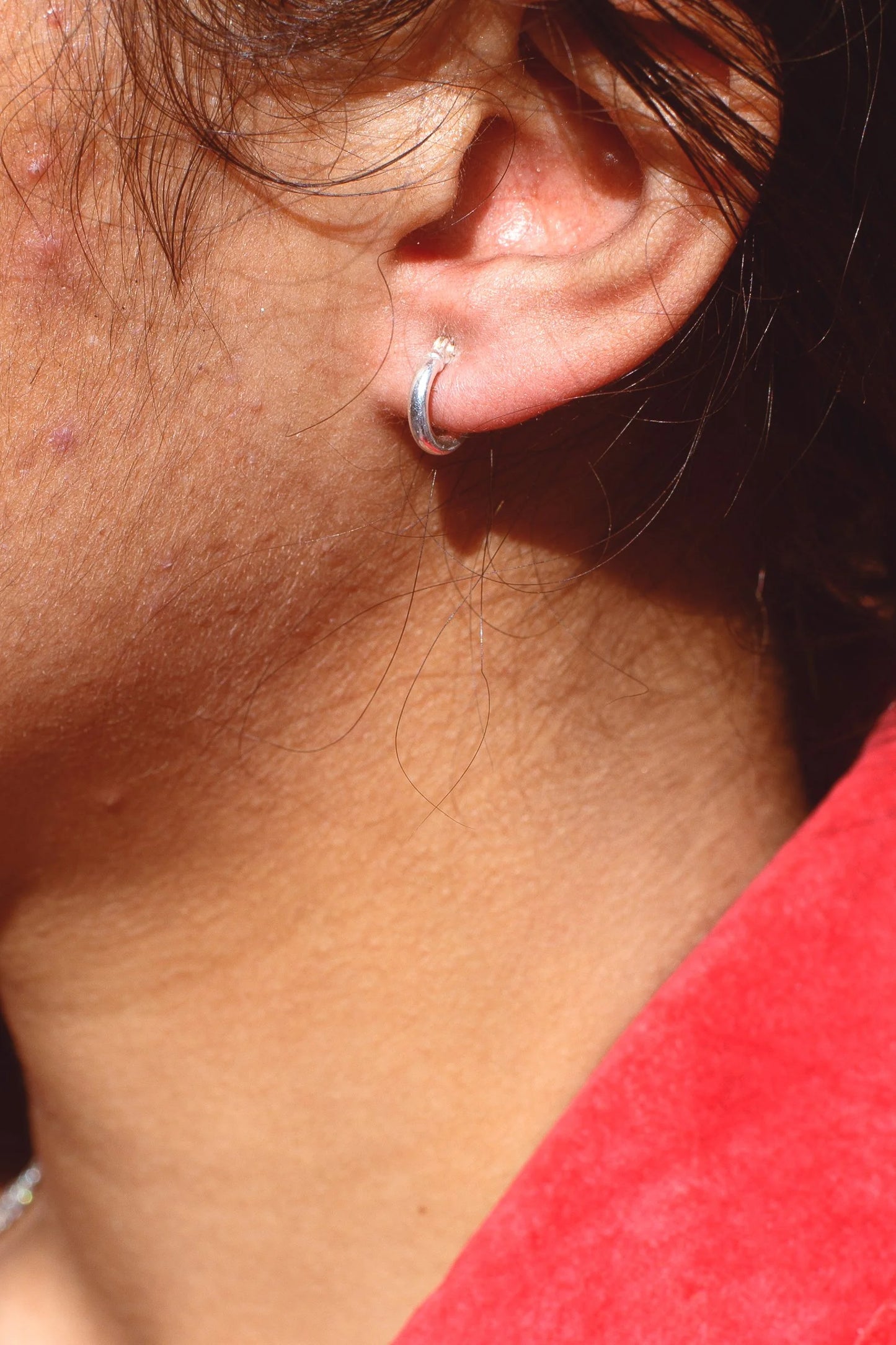 Sterling Silver Hoops – Silver