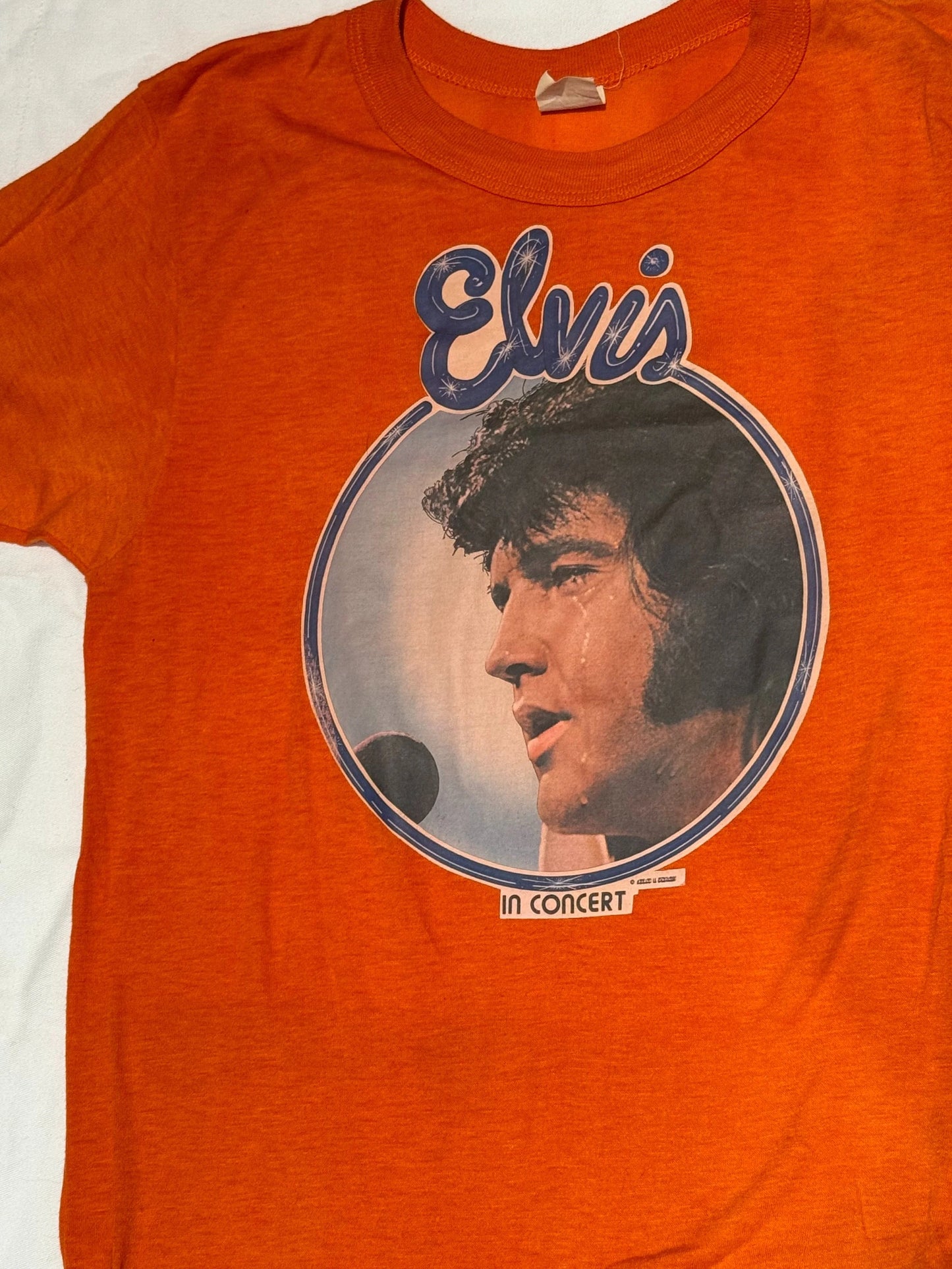Single Stitch Elvis In Concert Tee