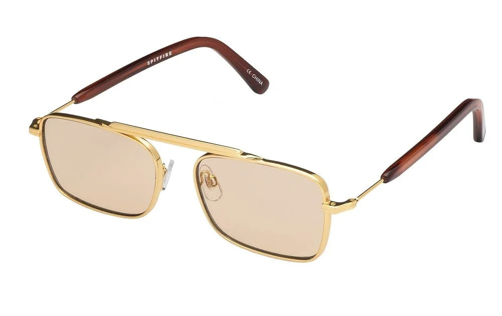 Spitfire Sunglasses – Jodrell (Tan & Gold)
