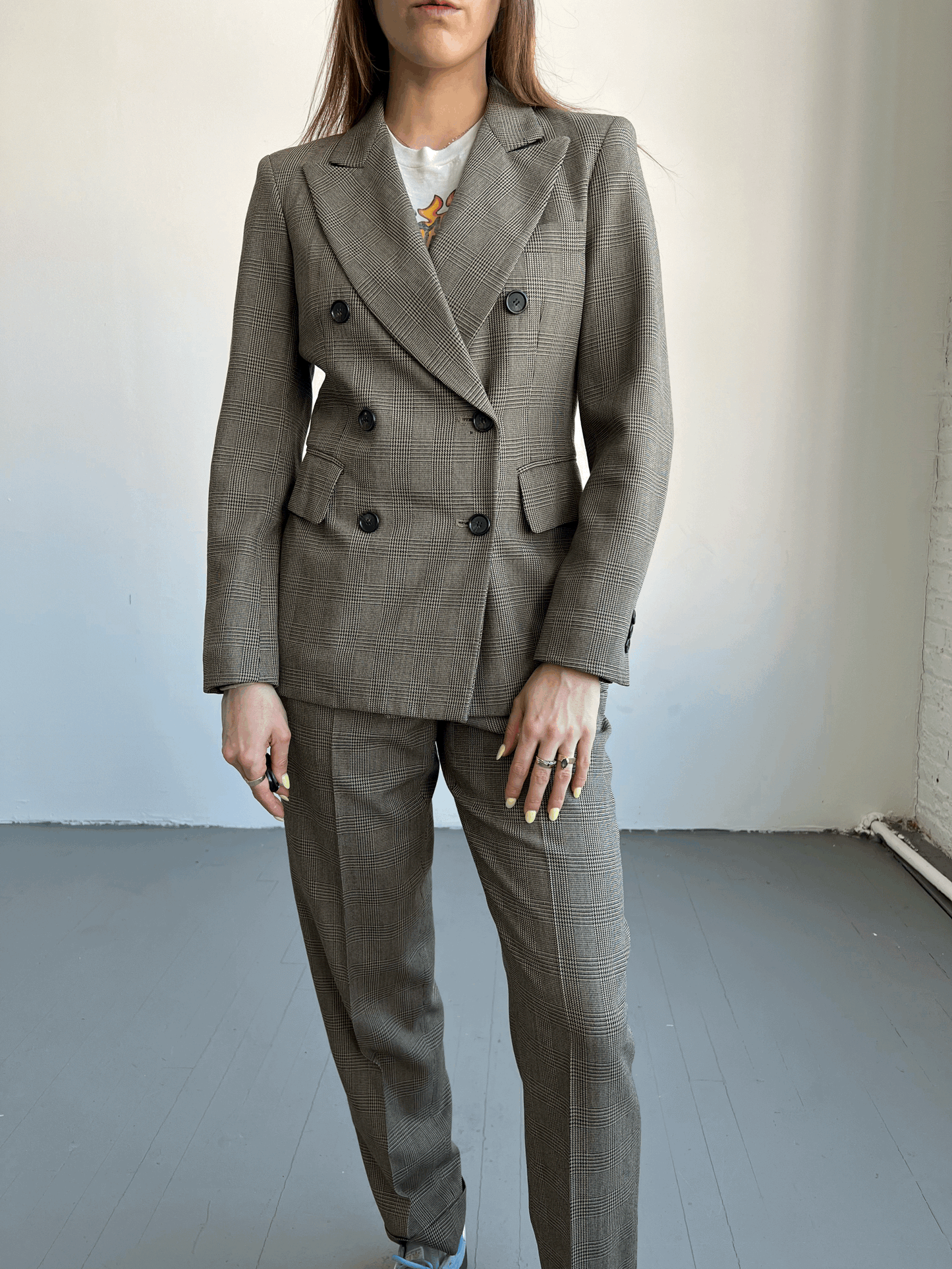 DKNY Double Breasted Suit - Size XS-S