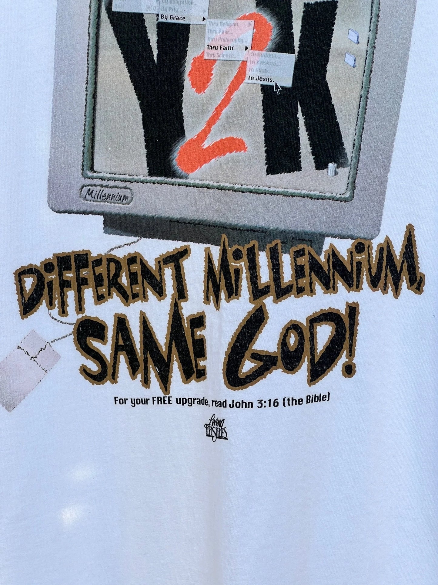 Y2K Nothing to Fear Millenium Tshirt