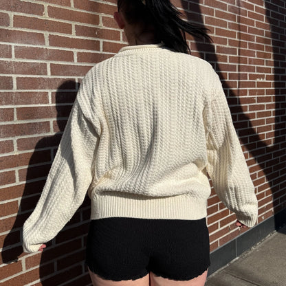 Mock Neck Knit Sweater