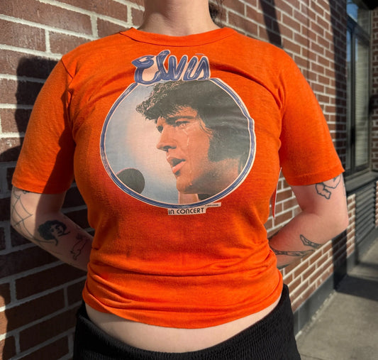 Single Stitch Elvis In Concert Tee