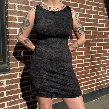 Square Neck Bodycon Dress