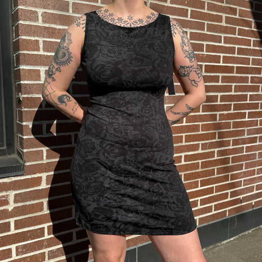 Square Neck Bodycon Dress