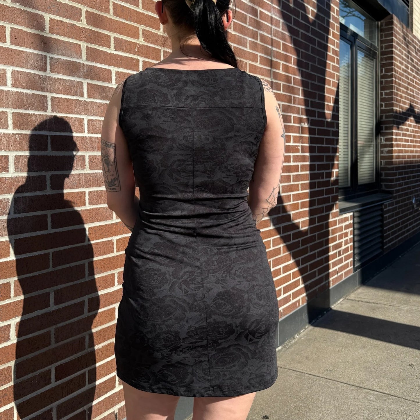 Square Neck Bodycon Dress