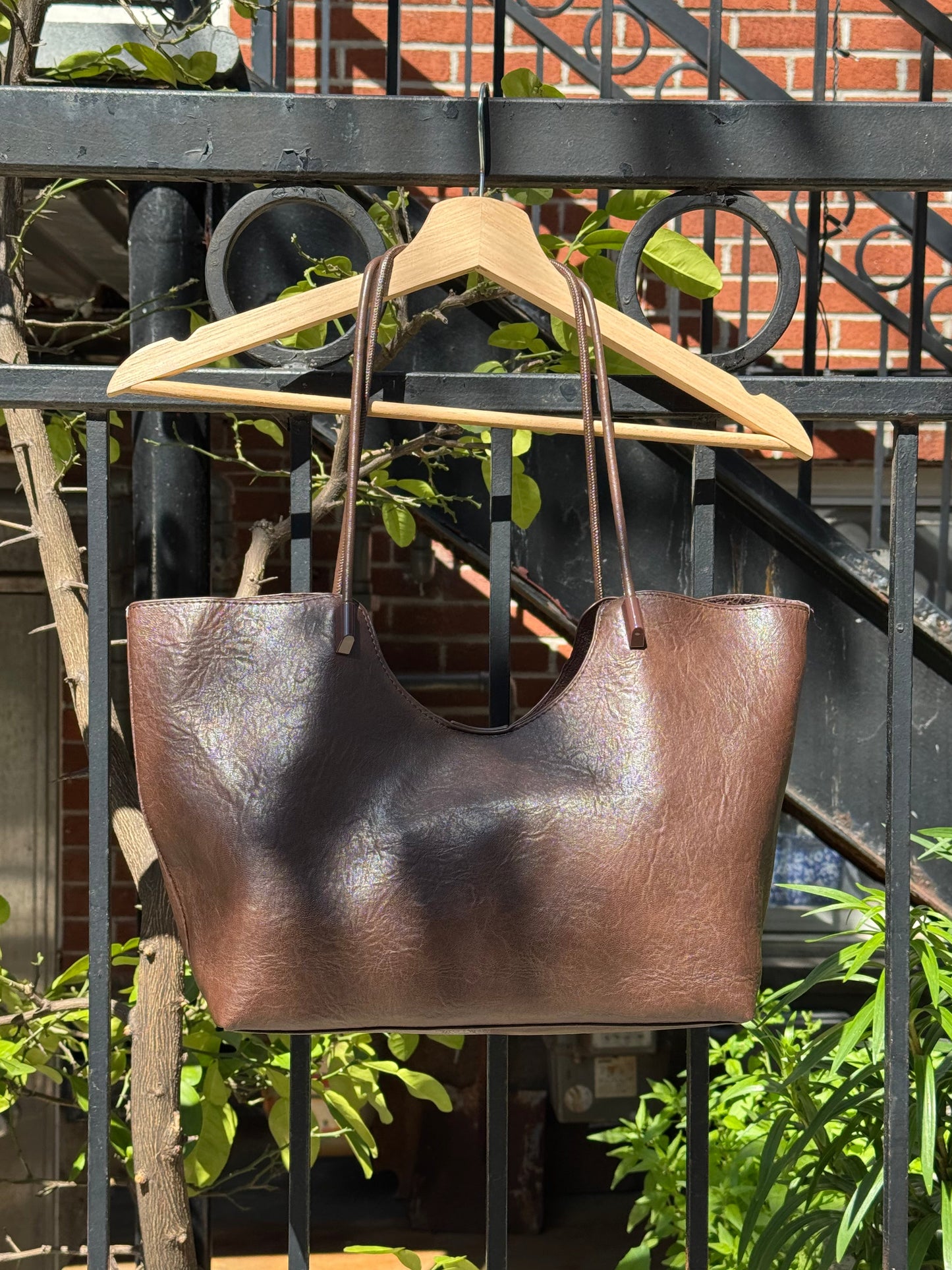 Classic Two Handle Purse