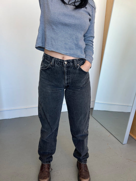 Levis 550 Orange Tab Jeans - W: 30"