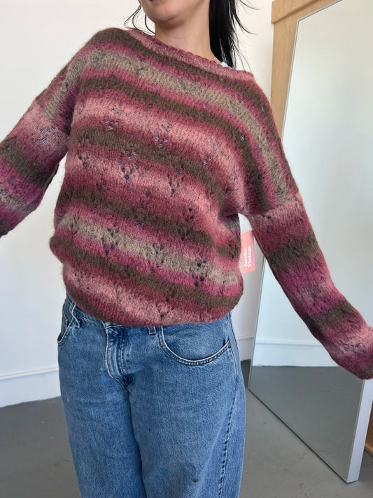 Pink Ombre Sweater