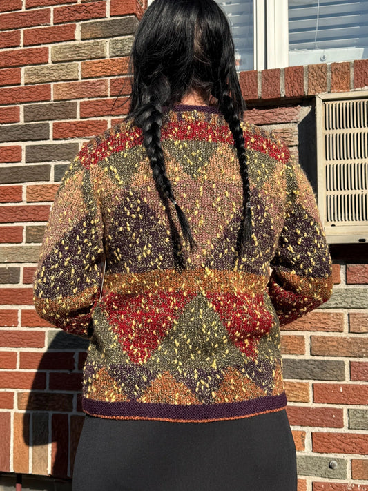Colorful Wool Sweater