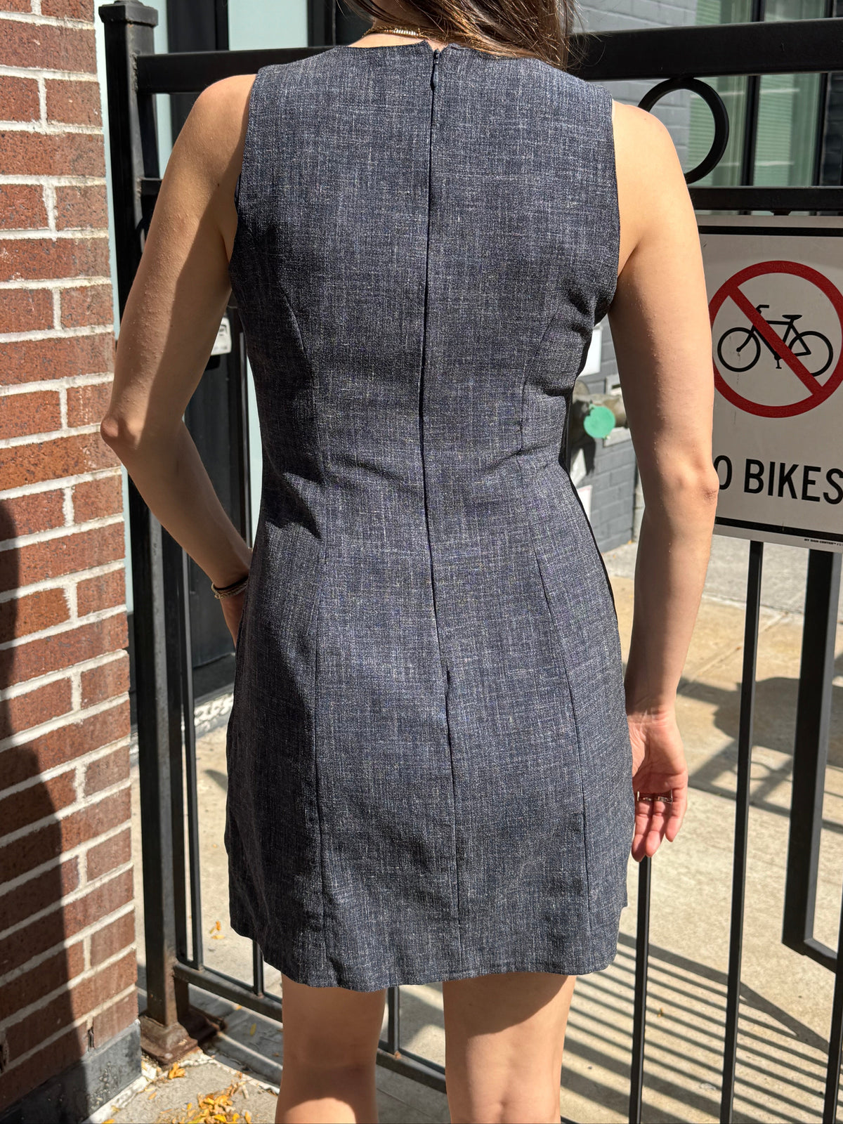 Italian Button Dress