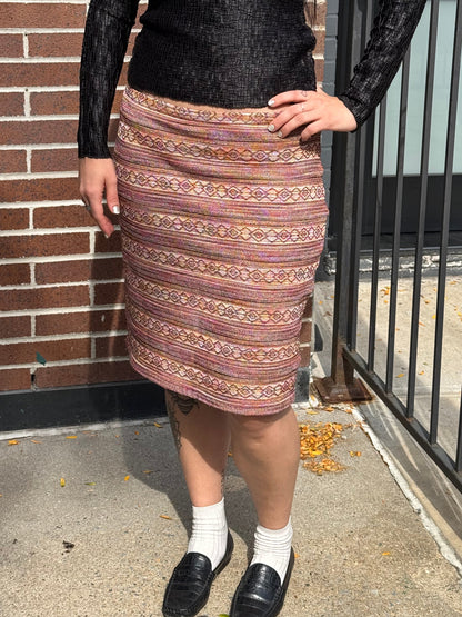 Colorful Midi Skirt