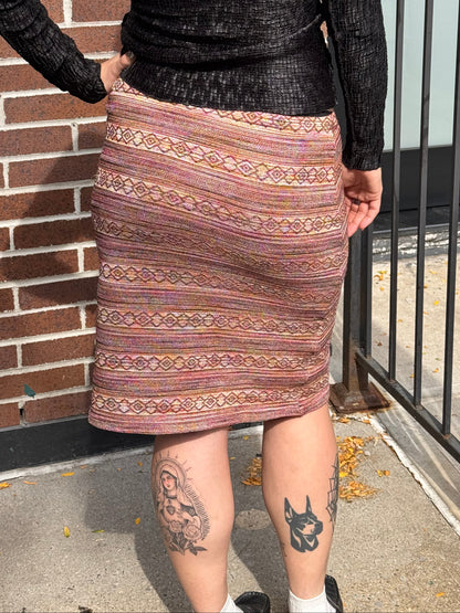 Colorful Midi Skirt