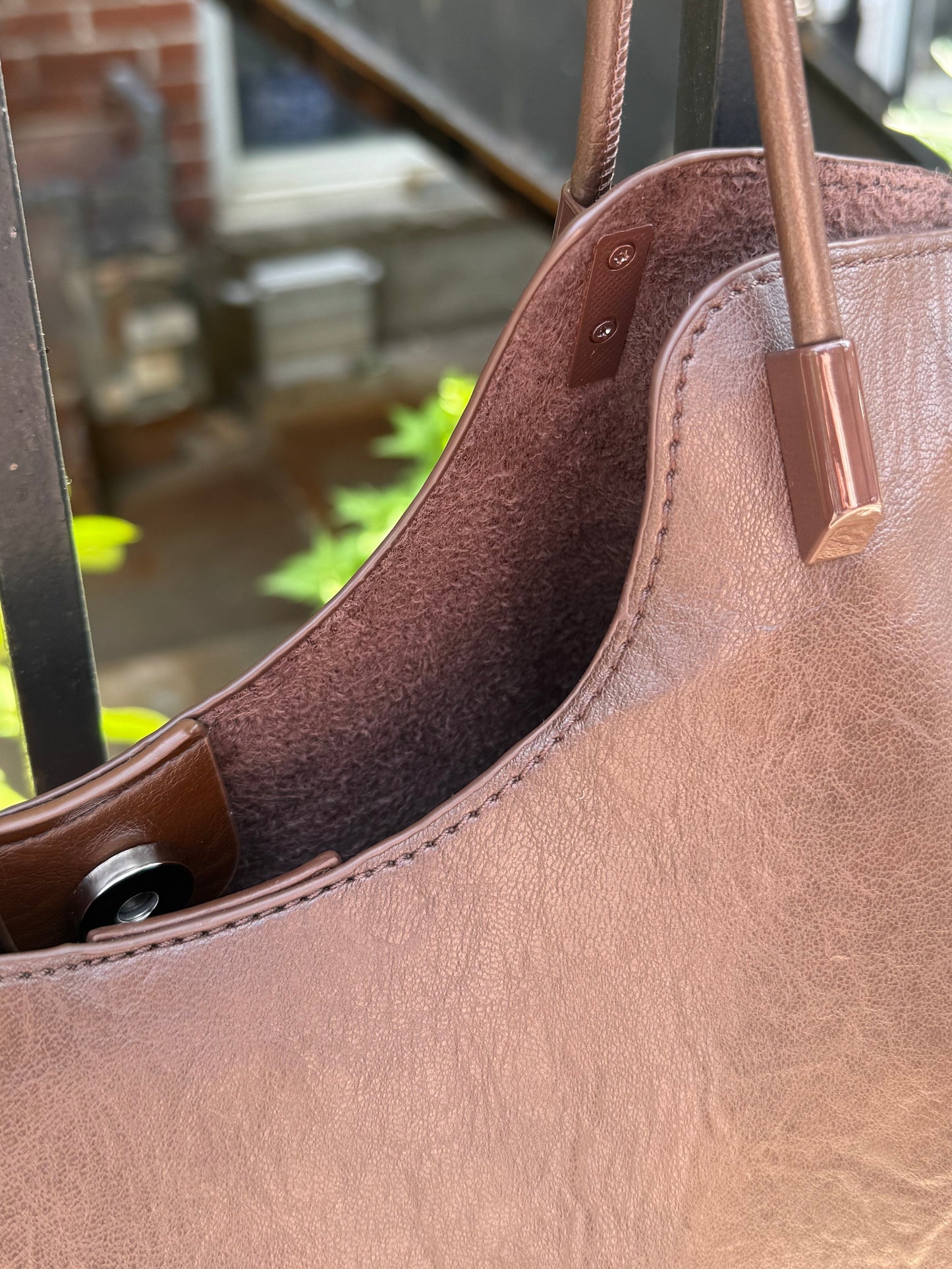 Classic Two Handle Purse