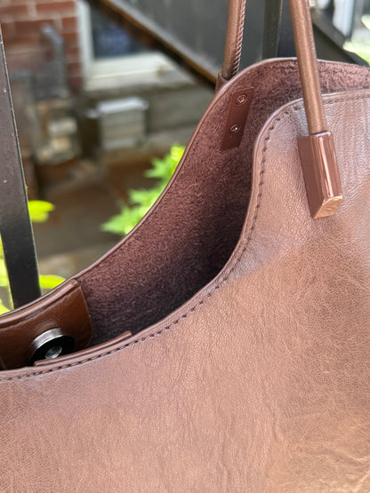 Classic Two Handle Purse