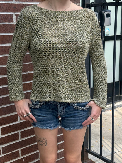 Boatneck Silk Blend Knit