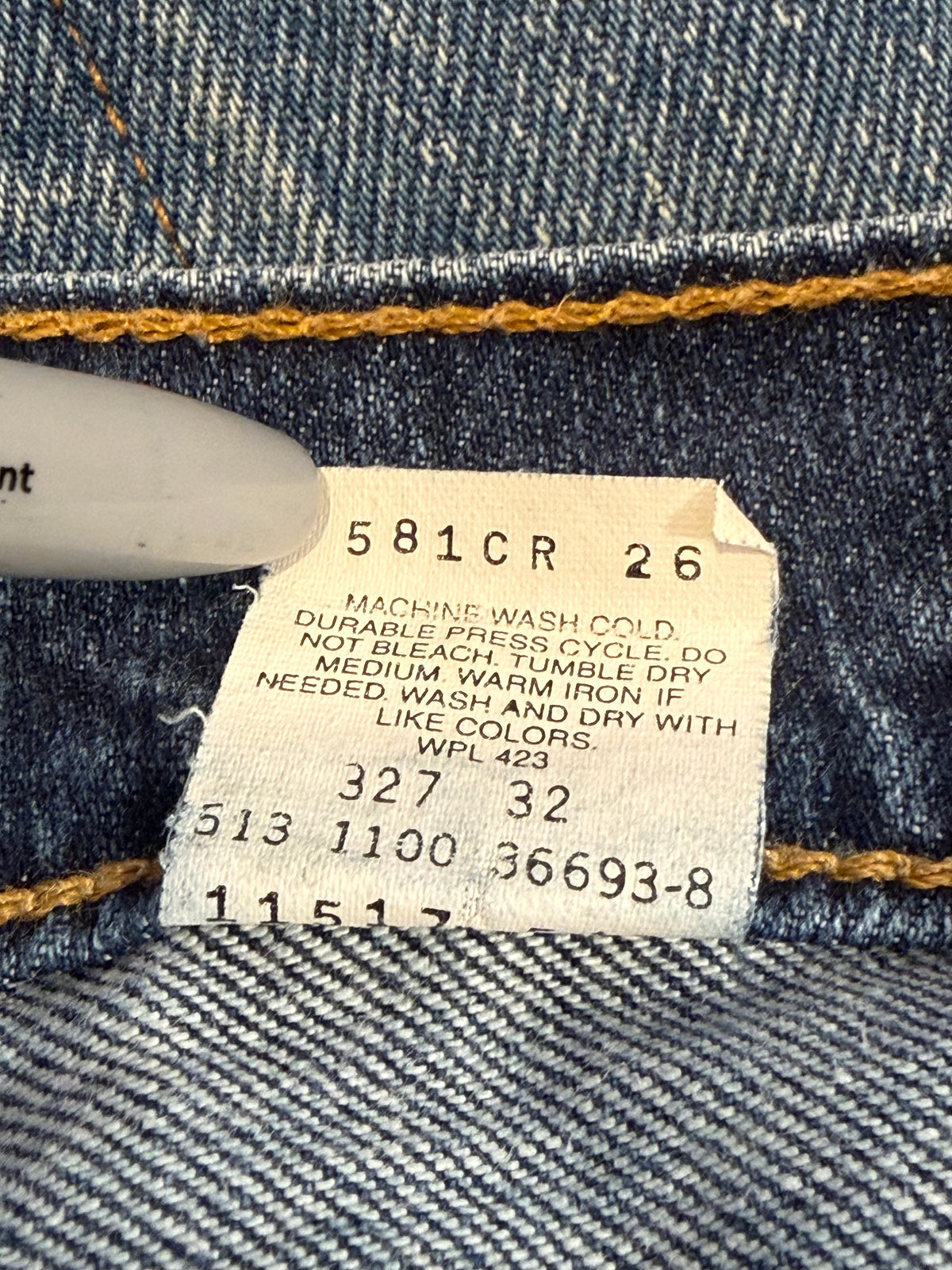Levis 517 Bootcut Jeans - W: 26"