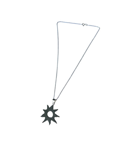 925 Sterling Silver Burst Necklace