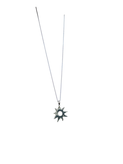 925 Sterling Silver Burst Necklace