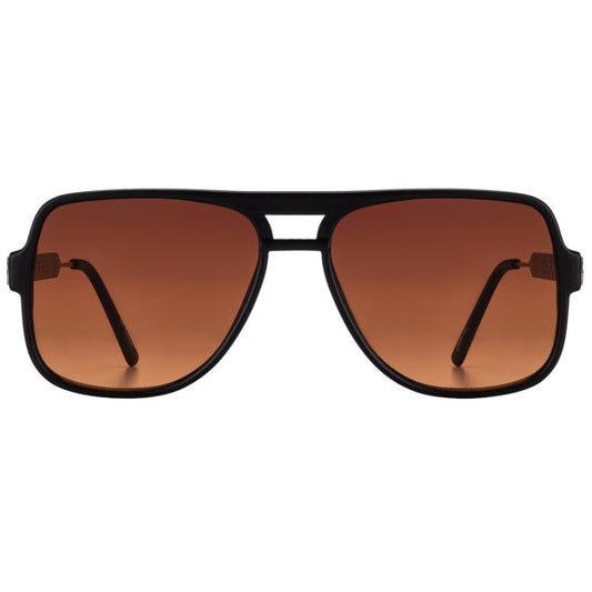 Spitfire Sunglasses – Orbital (Matte Black & Brown)