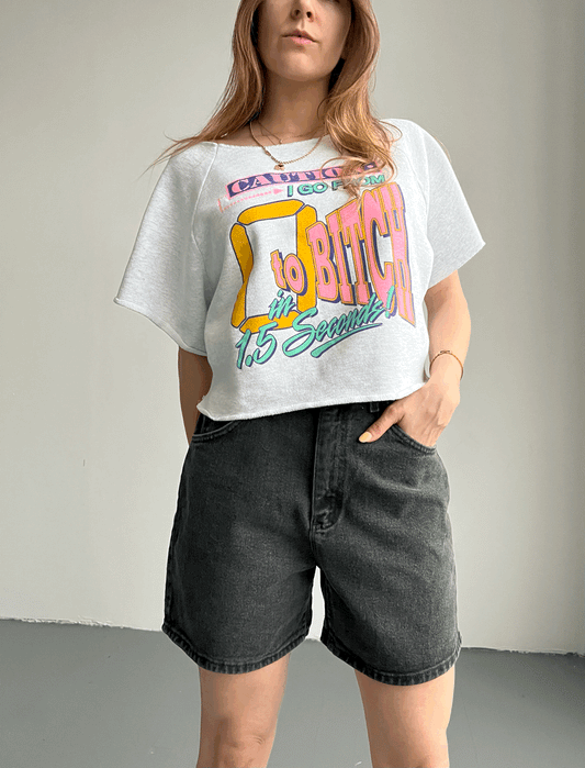 Lee High-Rise Denim Shorts – W: 26"